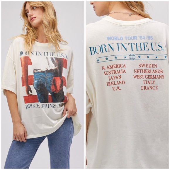 Daydreamer White Graphic Tee - Picture 1 of 10